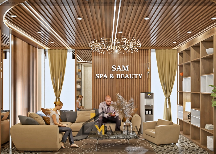 Thiết kế Spa Kết Hợp Nhà ở Anh Nhưng BÌNH DƯƠNG